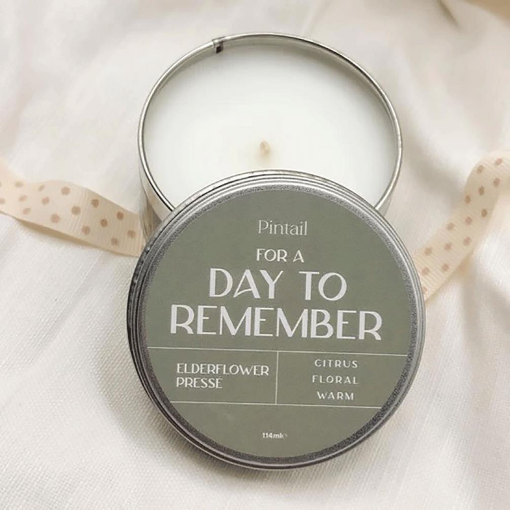 Pintail Candles Day to Remember Tin Candle Extra Image 3